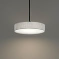 thumbnail image 5 of WAC Lighting Manhattan 20" LED 2700K Contemporary Aluminum Pendant in Black, 5 of 5