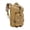 Khaki, variant on Multi-Functional Military Camouflage Backpack - Outdoor Hiking Tactical Bag for Men Women, Waterproof Nylon, Large Capacity for Camping Travel