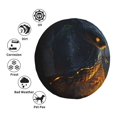 thumbnail image 4 of Naloa Glowing Snake Dark Forest PVC Leather Spare Tire Wheel Cover Spare Tire Cover, for Car Truck SUV Camper Trailer Universal Fit(14-17in)-14 inch, 4 of 6