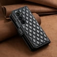 thumbnail image 2 of Allytechgroup Flip Cover Case for Samsung Galaxy Z Fold 7, Stylish Slim Fit Shell Wallet Case with Cards Slots Magnetic Closure Anti-Scratch Stand Phone Case for Galaxy Z Fold 7,Black, 2 of 6