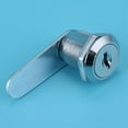 thumbnail image 2 of MERRYHAPY 1 Set Desk Drawer Locks with Key Zinc Alloy Silver Locking for General Users Home Use, 2 of 8