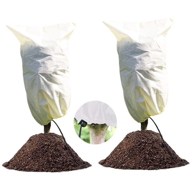 Paquete de 2 cubiertas de invierno para plantas: 100 x 80 cm, cubiertas de invierno para plantas, protección de plantas, cubiertas de invierno, cubiertas de protección de plantas, cubiertas de invier