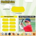 Roofei 160Pcs Sports Eye Black Stickers for Kids Football Eye Black