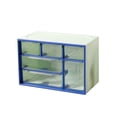 thumbnail image 1 of Desktop Jewelry Storage Box,Plastic Organizer with Drawer,Stackable Small Storage Box,Office/Home Organizer,Partitioned Storage Tray,Jewelry Cabinet Organizer,Compact Storage Box for Accessories, 1 of 7