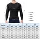 thumbnail image 2 of M Buder Set de 3 Camisetas de Compresión Deportivas Hombre Manga Larga Secado Rápido Gimnasio Talla Grande Color Negro/Blanco/Gris (33 cm / 13 in), 2 of 9