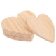 thumbnail image 1 of GOOHOCHY posavasos de madera con forma de corazón para San Valentín, antideslizantes y reutilizables, con un bonito diseño de corazón, decoración festiva para mesa de centro, hogar, oficina y camping., 1 of 8