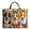 A-3, variant on Vintage Quilted Tote Bag Women Lightweight Travel Bag Purse Shoulder Tote Bag For Shopping Grocery & Beach Bag