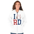 thumbnail image 3 of Béisbol Republica Dominicana Ball Zip Up Hoodie Men's Women's Brisco Brands S, 3 of 5