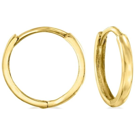Ross-Simons Italian 10kt Yellow Gold Petite Huggie Hoop Earrings, Women's, Adult