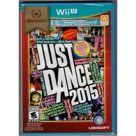 Just Dance 2015 Wii-U (Brand New Factory Sealed US Version) Nintendo Wii U, nint