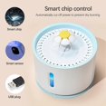 thumbnail image 3 of 2.4L Automatic Pet Water Fountain with LED Electric USB Dog Cats Pets Mute Drinker Feeder Bowl Pet Drinking Fountain Dispenser, 3 of 5