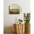 thumbnail image 3 of Drsoum Landscape Rural wildflowers Wall Art 11x14in Nature Framed Classic Retro rustic Wall Prints Farmhouse Kitchen Bathroom Office Decor, 3 of 5