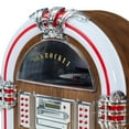 thumbnail image 3 of Arkrocket Taurus II Jukebox Lecteur de Disques Vinyles Bluetooth USB Lecteur SD CD Radio Rétro Plateau Tournant Classique Jukebox (Taurus II - Chêne Foncé), 3 of 5