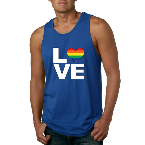 Love Rainbow Gay LGBT Lesbian Pride Month Parade Support | Mens LGBT ...