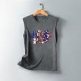 thumbnail image 4 of Nrmvnmi Tank Top for Women Patriotic Sleeveless Shirts 4th of July Tank Shirt American Flag Shirt Tees Mothers Day Gifts, 4 of 4