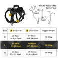 thumbnail image 3 of AOOOWER Lovely Patches Harnesses Soft Padded Dog Harnesses Seats Vehicle Dog Harnesses for Outdoor Use, 3 of 15