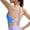 Bleu Ciel, variante sur ManxiVoo Soutien-Gorge de Yoga Dos Croisé pour Femmes Soutien Moyen Haut d'Entraînement avec Bonnets Rembourrés pour Entraînement Physique Course Gym Taille m Bleu Ciel