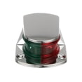 thumbnail image 4 of Attwood 6375D6 ZAMAK 1-mile Bi-Color Combination Sidelights, Deck Mount, 225-Degrees Visibility, 12V, 4 of 6