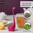thumbnail image 3 of Infusor de té OTOTO Cute Baby Nessie Loose Leaf Steeper, 3 of 7