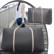 Large Storage Bag, Multipurpose Laundry Bag for Clothes, Blankets, Comforters & Furniture - Damp Proof, Washable, Foldable, Drawstring Closure - 3 Sizes Available