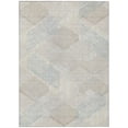 thumbnail image 2 of Addison Rugs Chantille Indoor/Outdoor Contemporary Geometric Ivory Machine Washable Rectangle Rug, 5' x 7'6", 2 of 8