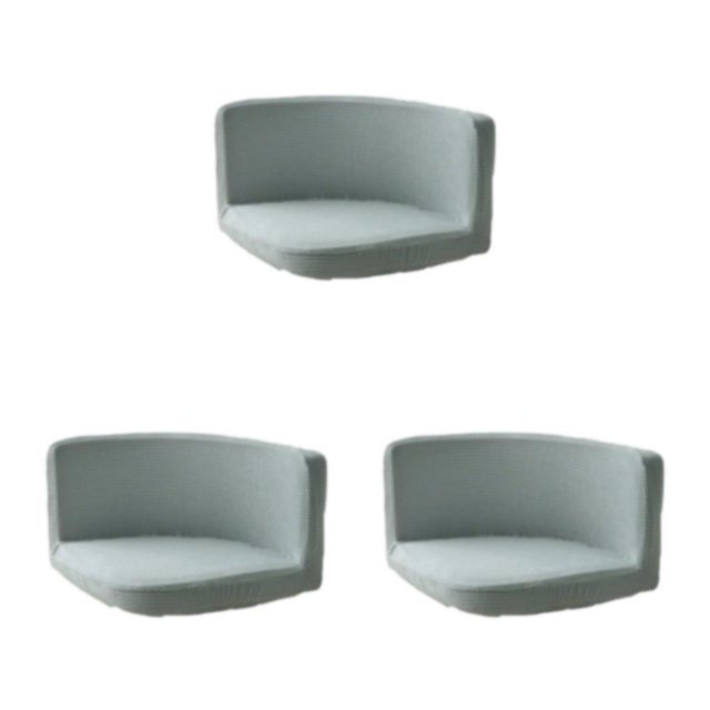 kurtrusly Trilateral Chair Covers Wide Application And Strong Elastic Chair Protection Made Easy Polyester Cover Chairs Decoration Silver gray 3Set