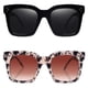 thumbnail image 3 of Gafas de sol TAOTAOQI vintage cuadradas de gran tamaño UV400 para mujer, 3 of 7