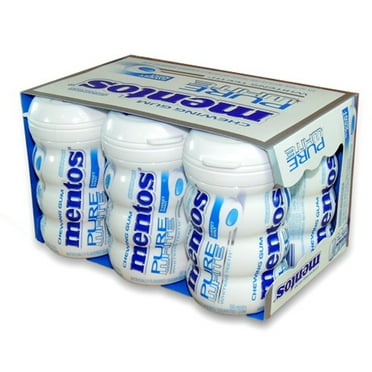 Mentos Gum Sugar Free, Pure Fresh Sweet Mint, 50 Piece (Pack Of 6)