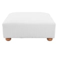 thumbnail image 2 of Ottoman Tayte Blanco Kessa Muebles, 2 of 5