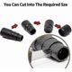 thumbnail image 2 of 3 Pcs Universal Vacuum Cleaner Power Tool - Sander Dust Hose Adaptor, 2 of 3