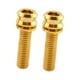 thumbnail image 3 of 2 piezas de tornillos de titanio para vástago de manillar de bicicleta M6, accesorio de repuesto para bicicleta M6 19, 3 of 8