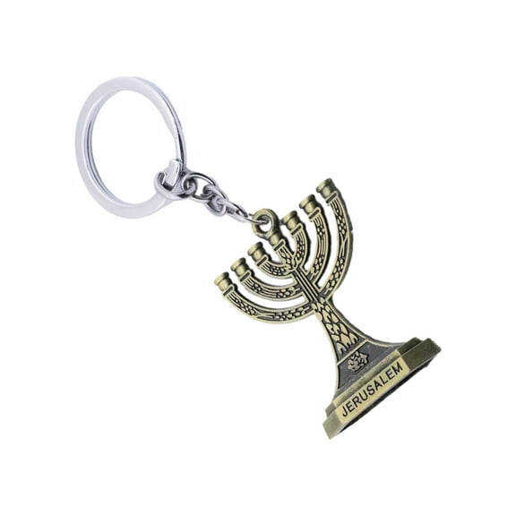 Necvior Keychain for Holiday Celebration Symbol of Faith and Culture Hanukkah Keychain