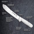 thumbnail image 5 of Dexter Outdoors 8" Butcher Knife, S112-8PCP, SANI-SAFE series,White, 5 of 7