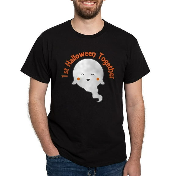 CafePress - 1St Halloween Together Couples Dark T Shirt - Men's Classic Graphic Cotton T-Shirt