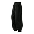 thumbnail image 2 of Men's loose straight-leg casual pants suitable for daily wear and exercise. Men's sports pants are available in S-3XL, 2 of 5
