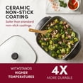 thumbnail image 4 of Elite Gourmet EG2212X - Sartén eléctrica de cerámica sin PFAS Ceralast™ de 30,5 x 30,5 x 5,5 cm, apto para lavaplatos, calentamiento rápido, 1200 W, gris oscuro, 4 of 5