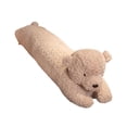 thumbnail image 3 of Peluche de animal largo, juguete de peluche de dibujos animados, juguete para abrazar, animal de peluche con cuello y cuerpo Oso caqui, 3 of 9