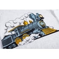 thumbnail image 5 of Little Boys Pajamas for Toddler Clothes Set Trian Truck Sleepwear Long Sleeve 100% Cotton 2 Piece Kids Pjs Size 1-10 Years (3-4 Years/4T, Trian 4)/6052, 5 of 7