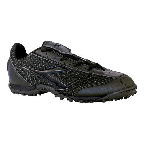 diadora men's referee tf 2 soccer shoe,black,8 m us