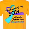 thumbnail image 4 of Inktastic Remembering My Son Suicide Prevention Awareness T-Shirt, 4 of 5