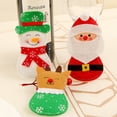 thumbnail image 1 of 3 unids/set juego de cubiertos de Navidad Santa Claus muñeco de nieve alce cubiertos decoración de Navidad ANGGREK Otros, 1 of 8
