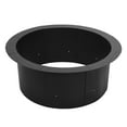 thumbnail image 3 of Aoodor 36" Metal Fire Pit Ring for Wood Burning, Portable Outdoor Firepit, 3 of 7