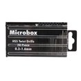thumbnail image 2 of Mini Tiny Micro HSS Twist Drill Bits Set 0.3-1.6mm DIY Hand Model Craft Tool Bit, 2 of 9