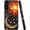 Celestial Stained Glass Sun Moon Star, variant on Case for Samsung Galaxy S23 FE, Fits Glossy Case Design for Girl Women, Color Floral Stained Glass