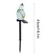thumbnail image 3 of New Solar Christmas Snowman Resin Courtyard Lamp Holiday Garden Courtyard Lamp, 3 of 6