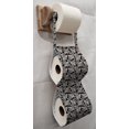 thumbnail image 2 of Floral Damask Toilet Paper Holder by Penny's Needful Things (Black), 2 of 2