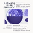thumbnail image 6 of Jhirmack Silver Brightening Purple Toning Shampoo for All Shades of Silver and Gray Hair, 12 fl oz, 6 of 9