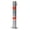 Gray Steel, variant on Parking Bollard, Yellow Steel Barrier Post - Car Parking Protection, Garage & Street Decor, Lockable Pole for Driveway Safety