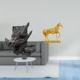 thumbnail image 2 of Figura de mesa,Estantes de sujetalibros Estatua de sujetalibros,Estatuas de caballos,Estatuas de caballos Figura de caballo Figura de caballo,Escultura de caballo Adornos de caballo Figuras de, 2 of 8
