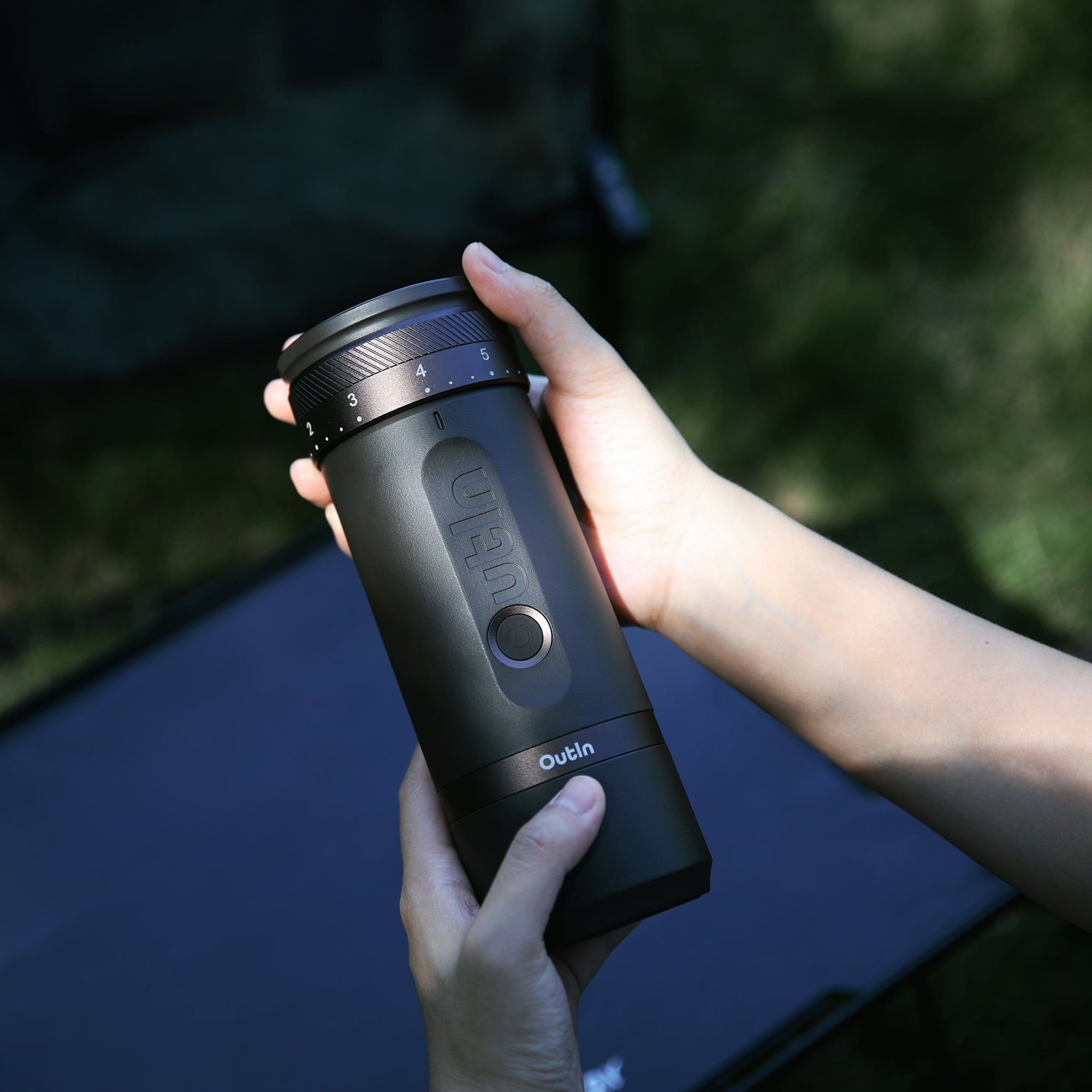 OutIn Fino Coffee Grinder (Tundra Brown)